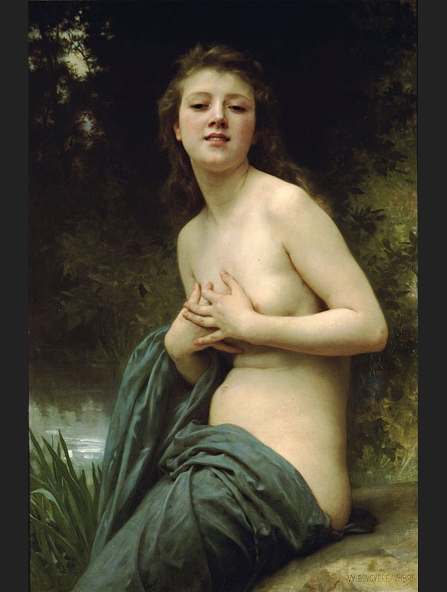 William Bouguereau Spring Breeze